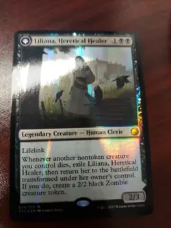 MTG Liliana, Heretical Healer (14/29) FTV Transformed LP FOIL - Image 1