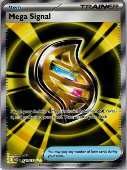 Mega Signal 171/132 - Pokemon TCG ME01: Mega Evolution - Ultra Rare - NM - Image 1