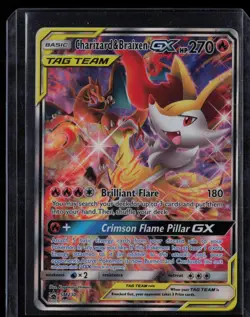 Charizard & Braixen GX - SM230 Pokemon Sun & Moon Promo Promo Near Mint - Image 1
