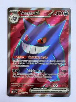 Pokemon Gengar Ultra Rare Holo Temporal Forces 193/162 - Image 1