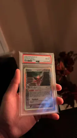 2005 POKEMON EX DELTA SPECIES #4 ESPEON-HOLO PSA 8 - Image 2