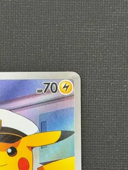 [HP/DAMAGED] Pokemon S-Chinese Exclusive Captain Pikachu 0709/09 CBB1C 07 09/09 - Image 3