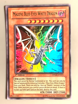 yugioh Malefic Blue-Eyes White Dragon DPKB-EN023 Ultra 1st Edition near mint - Image 1