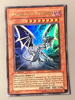 yugioh Malefic Blue-Eyes White Dragon DPKB-EN023 Ultra 1st Edition near mint - Image 2