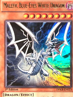yugioh Malefic Blue-Eyes White Dragon DPKB-EN023 Ultra 1st Edition near mint - Image 3