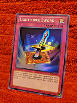 Lightforce Sword LCYW-EN093 Super Rare 1st Edition NM YuGiOh TCG - Image 1