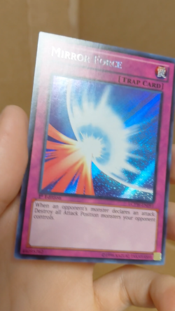 Mirror Force LCYW-EN091 Secret Rare 1st Edition NM YuGiOh TCG - Image 2