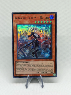 Arias the Labrynth Butler AGOV-AE017 Super Rare AE NM YuGiOh - Image 1
