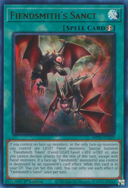 Yugioh - Fiendsmith's Sanct INFO-EN062 1st Edition - The Infinite Forbidden - Image 1