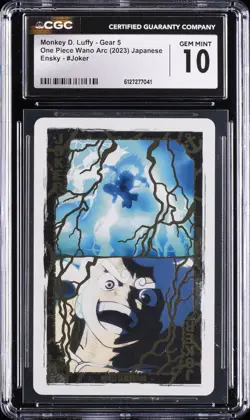 2023 ONE PIECE WANO ARC JPN ENSKY MONKEY D. LUFFY - GEAR 5 CGC 10 GEM MINT - Image 1