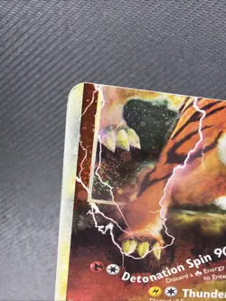 Pokemon Entei Raikou Legend Unleashed Holo (Bottom) Card 91/95 LP Front MP Back - Image 2