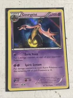 Gourgeist 57/146 Holo Rare XY Base Set Pokemon Card - Image 1