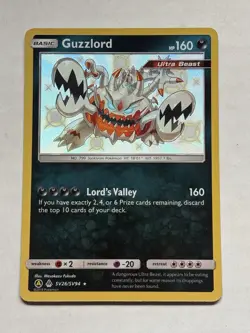 Guzzlord - SV26/SV94 - Pokemon Hidden Fates Sun & Moon Shiny Rare Card NM - Image 1