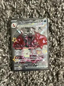 Charizard ex SVP 074 Tera Dark Holo Pokemon Card Near Mint 2024 Black Star Promo - Image 1