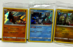 POKEMON TCG S&M Guardians Rising 4 OF 4 23-CARD PRERELEASE UNIQUE FOIL CARD SETS - Image 2