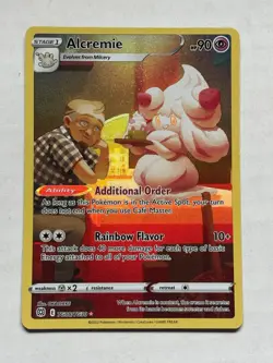 Alcremie - TG08/TG30 - Pokemon Brilliant Stars Sword & Shield Holo Rare Card NM - Image 1