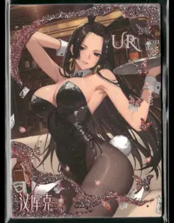 BOA HANCOCK BUNNY UR UR-003 Thick Mengjing One Piece Anime Collectible Card - Image 1