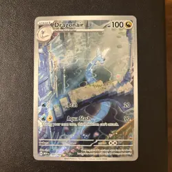 Pokemon TCG Dragonair Scarlet & Violet 151 Illustration Rare Holo Card 181/165 - Image 1