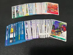 Digimon Card Game BT-02 Complete Regular Common/Uncommon Set - Image 1