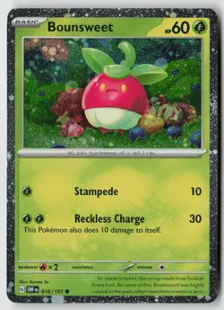 Bounsweet - (Cosmos Holo) 016/197 - Miscellaneous Cards & Products Holo - PTCG - Image 1
