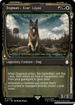 Dogmeat, Ever Loyal (Showcase) [PIP - 340] - NM [Normal] TCG MTG - Image 1