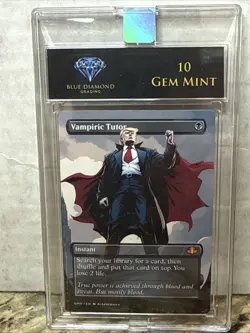 Donald Trump Recreation “Magic the Gathering” Vampiric Tutor - Image 1