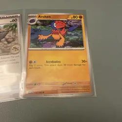 Archen - Pokemon TCG 050/086 Sv: White Flare Regular Uncommon NM PlumeFossil Inc - Image 2