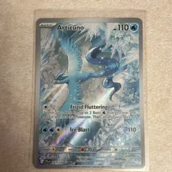 Articuno SV09: Journey Together 161/159 Illustration Rare Holo Full Art Pokemon - Image 1