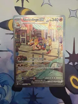 Skeledirge ex 258/193 Special Illustration Rare Paldea Evolved Pokemon NM - Image 1