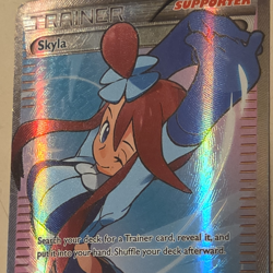 Pokemon Skyla Trainer Breakpoint 122/122 Full Art Holo Ultra Rare English - Image 1