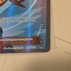 Pokemon Skyla Trainer Breakpoint 122/122 Full Art Holo Ultra Rare English - Image 4