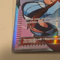 Pokemon Skyla Trainer Breakpoint 122/122 Full Art Holo Ultra Rare English - Image 5