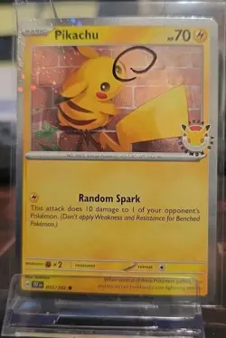 Pikachu (Pokemon Day 2026) 051/162 Miscellaneous Cards & Products Holo SWIRL - Image 1