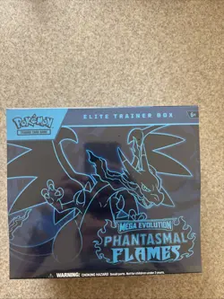 Pokemon Mega Evolution Phantasmal Flames Elite Trainer Box ETB Sealed - Image 1