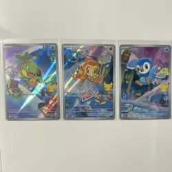 Pokemon 2026 First Partner Illustration Collection Series 1 Sinnoh Starters - Image 1