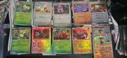 Pokemon Prismatic Evolutions Masterball Lot Of 11 English (NM) - Image 1