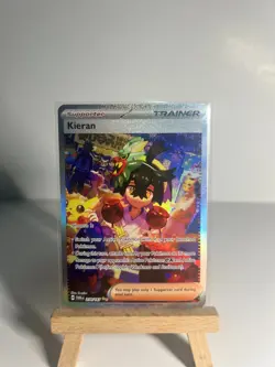 Sv06: Twilight Masquerade Pokemon TCG Kieran SIR 218/167 NM - Image 1