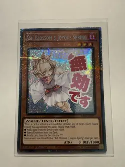 Konami Yu-Gi-Oh! Ash Blossom & Joyous Spring RA05-EN091 1st Ed Holo - Image 1