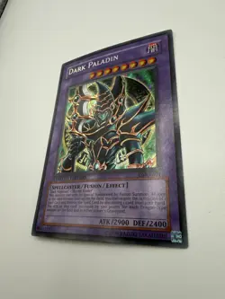 1996 Yu-Gi-Oh #DMG-001 "Dark Paladin" Secret Rare Limited Edition 98502113 - Image 3