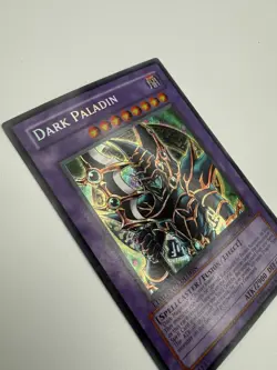 1996 Yu-Gi-Oh #DMG-001 "Dark Paladin" Secret Rare Limited Edition 98502113 - Image 5