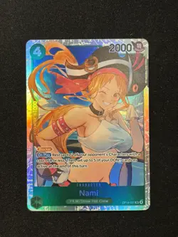 One Piece TCG Nami OP14-031 (SR) The Azure Sea’s Seven English￼ - Image 1