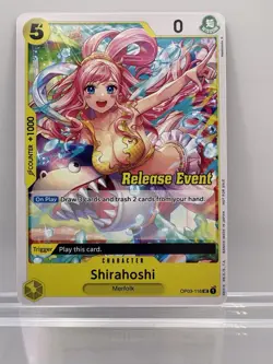 Shirahoshi (ST15 - ST20 Release Event Pack) OP03-116 One Piece Promotion... - Image 1
