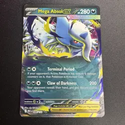 Mega Absol ex - 086/132 - Ultra Rare - Mega Evolution - NM/M - Pokemon Card - Image 1