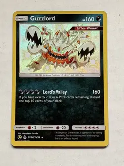 Guzzlord - SV26/SV94 - Pokemon Hidden Fates Sun & Moon Shiny Rare Card NM - Image 1