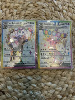 Umbreon ex SVP176 Sv: Scarlet & Violet Promo Cards Holo And Espeon Ex Promo NM - Image 1