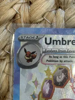 Umbreon ex SVP176 Sv: Scarlet & Violet Promo Cards Holo And Espeon Ex Promo NM - Image 3