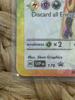 Umbreon ex SVP176 Sv: Scarlet & Violet Promo Cards Holo And Espeon Ex Promo NM - Image 5