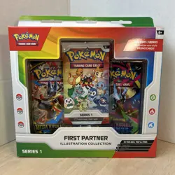 Pokemon Trading Card Game Series 1 First Partner Illustration Collection Sealed - Image 1