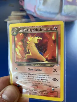 Pokemon Card - Dark Typhlosion - Neo Destiny 10/105 Holo Rare. NM - Image 3