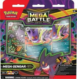 Pokemon Trading Card Game Mega Battle Deck Mega Gengar Ex FREE SHIPPING! - Image 1